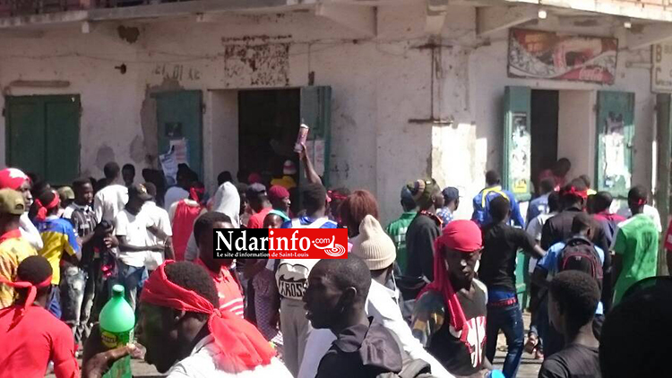 APRES LA MORT DUN PECHEUR DE GUET-NDAR TUE PAR BALLE PAR LES GARDE-COTES MAURITANIENS: Des boutiques de Maures saccagées à Saint-Louis