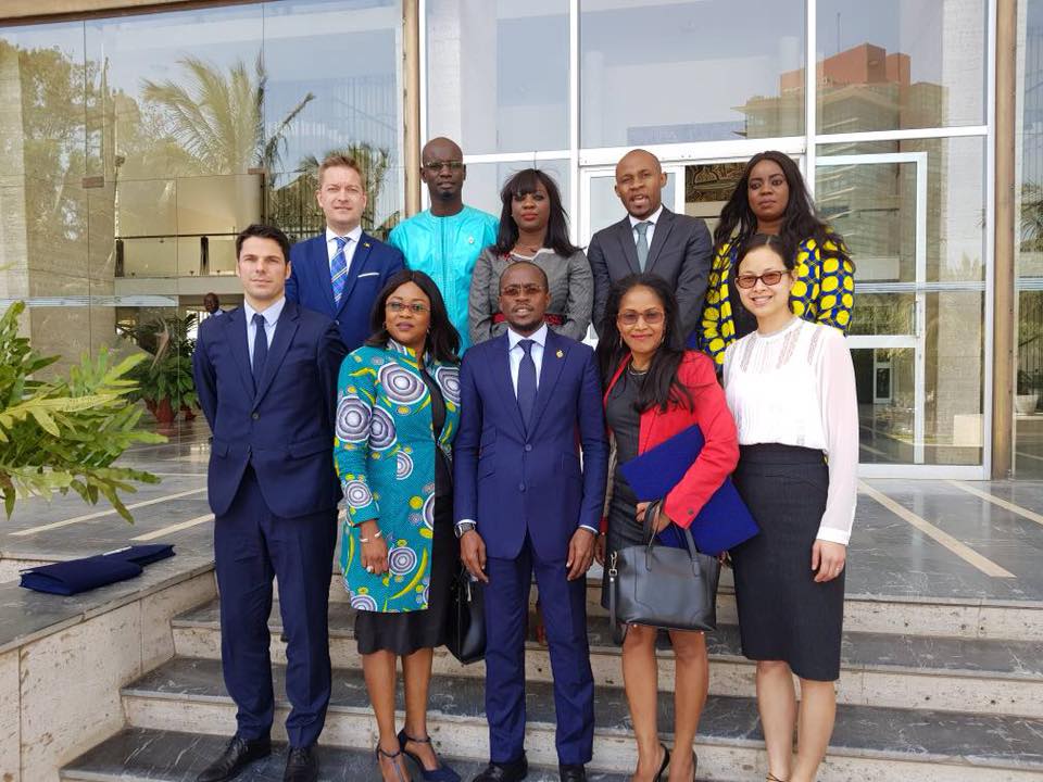 Le président de l’Assemblée National a reçu les jeunes parlementaires de la Francophonie