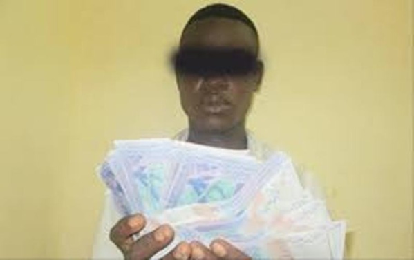 Mbaye Diouf Gérant de multiservice à l’UCAD arrêté avec 2 millions de faux billets