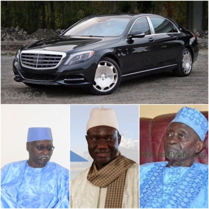 Djamil Ibn Mansour Sy  offre une S600 de type Maybach au Khalife des Tidianes et une S420 au Khalife de Serigne Babacar Sy