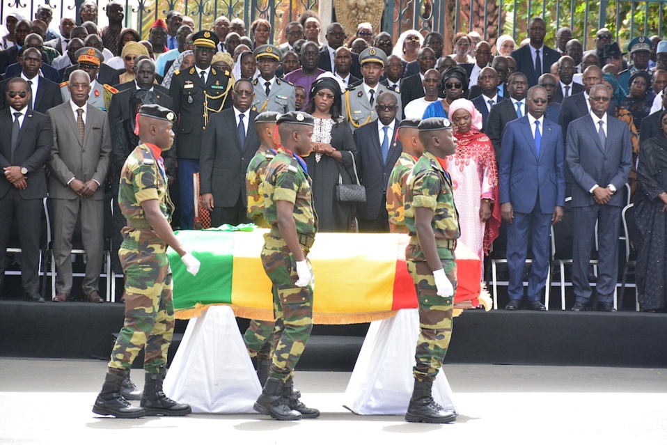 CATHEDRALE DE DAKAR: 5 évêques dont le Cardinal Sarr ont prié pour le repos éternel de Bruno Diatta