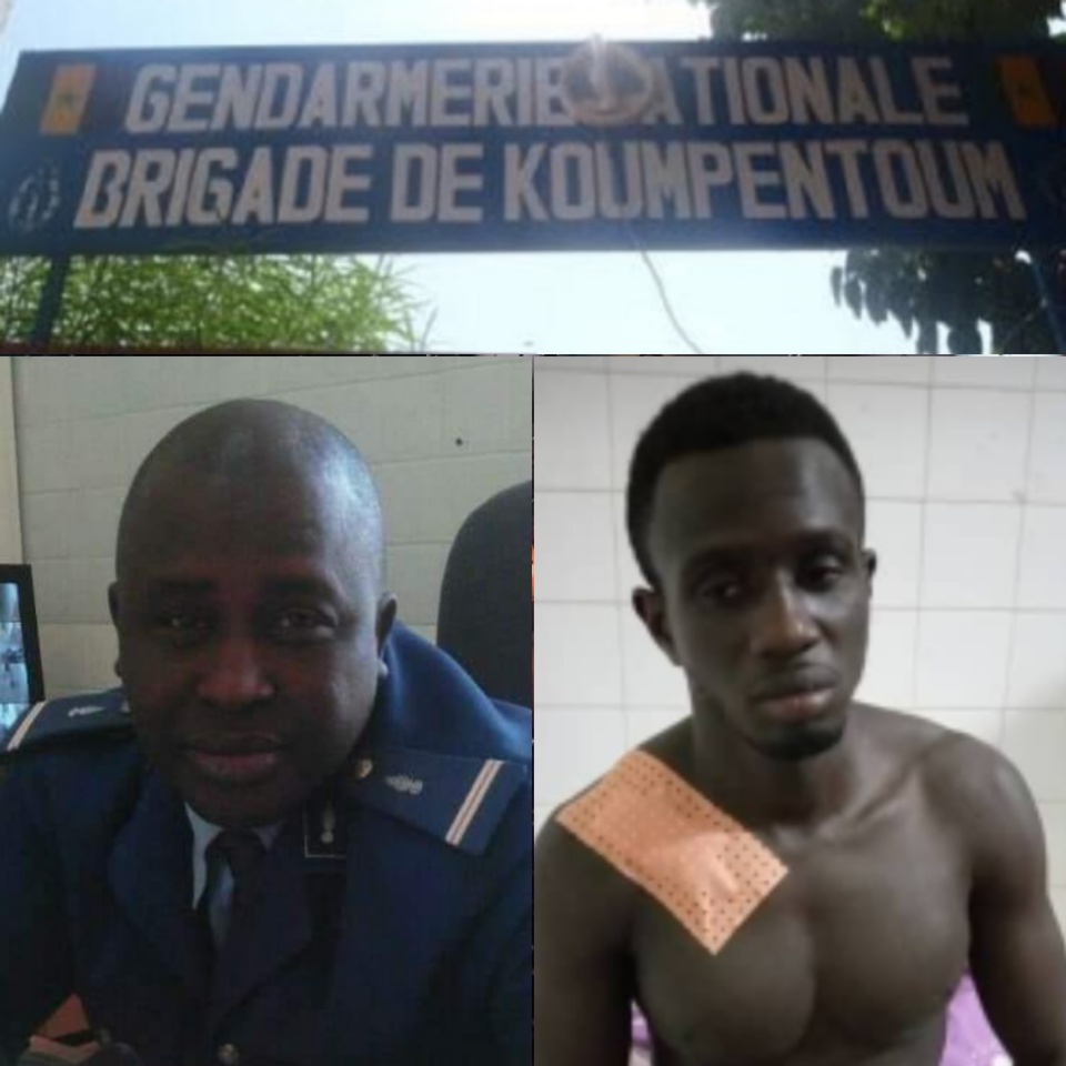 ECHANGES DE TIRS AU COURS D’UN BRAQUAGE RATE A KOUMPENTOUM: Le commandant de brigade tué d’une balle dans la tête, trois gendarmes blessés