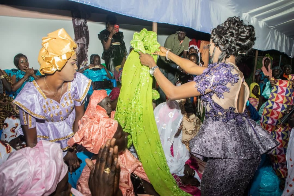 LES IMAGES DU MARIAGE ROYAL DU COUPLE MALICK DIOP ET GUIDELAM