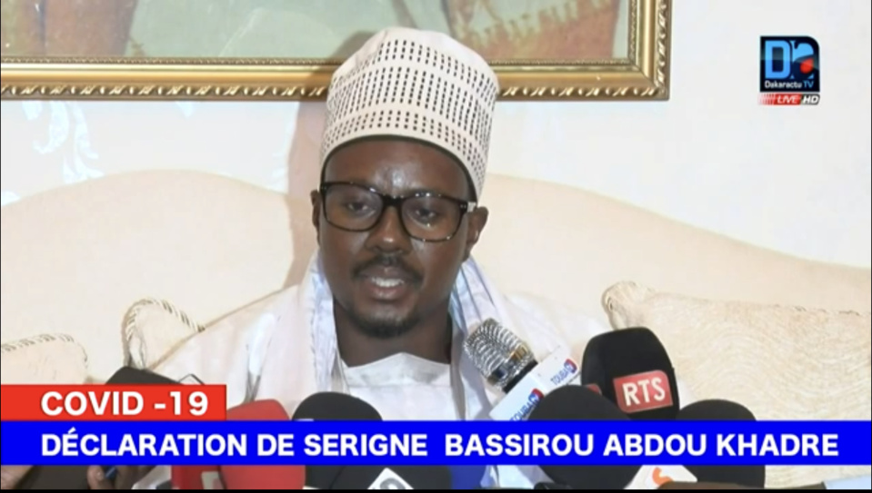 CORONAVIRUS AU SENEGAL : Serigne Mountakha offre 200 millions et recommande de suivre les mesures d’hygiène