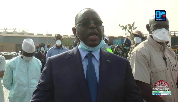 LUTTE CONTRE LE CORONAVIRUS : Macky Sall s’inquiète des cas communautaires et n’exclut pas un confinement total