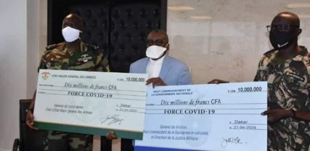 Force Covid-19 : Les forces armées du Sénégal dégainent 20 millions