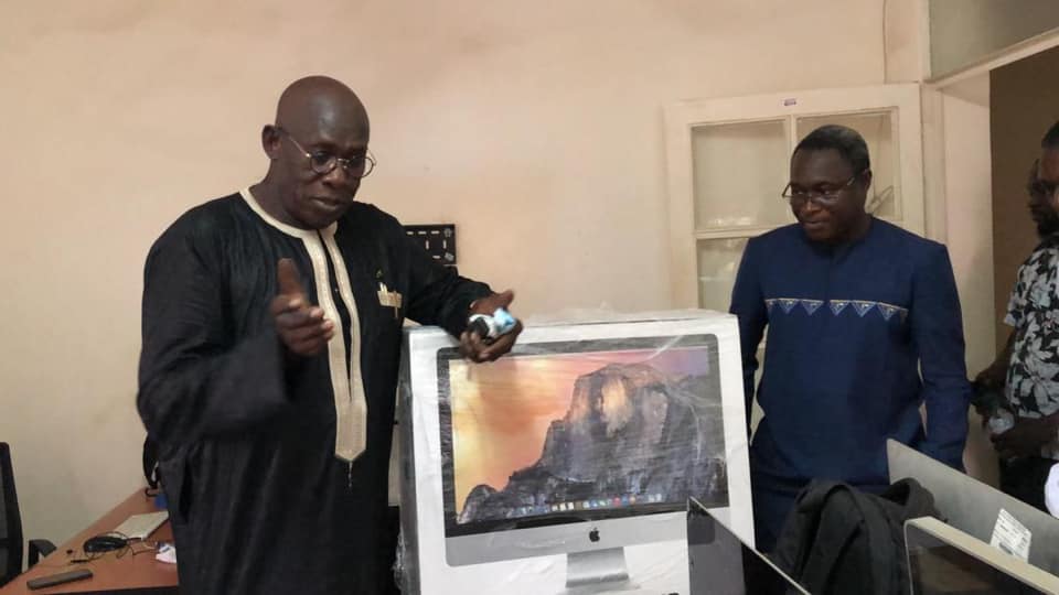 Le vice-président des éditeurs de presse en visite à "LES ECHOS": Baba Tandian condamne et lance un appel à Serigne Moustapha Sy