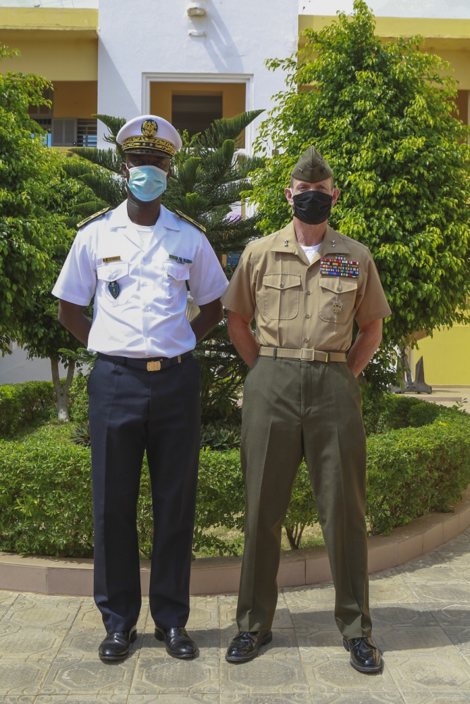 VISITE DU COMMANDANT DES FORCES DE MARINES BASEES EN EUROPE ET EN AFRIQUE : «Le Sénégal joue un rôle essentiel en tant que leader de la sécurité régionale»