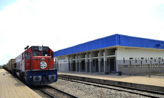 Renaissance des chemins de fer : le Sénégal a reçu un 1er lot de 3 locomotives livrées au Sénégal le 19 octobre dernier