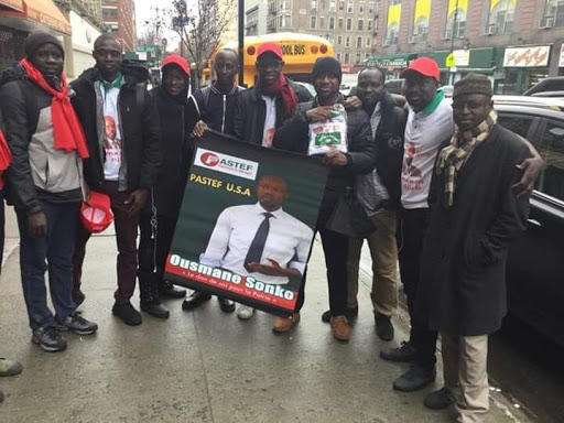 INTERNATIONALISATION DU DOSSIER SONKO ADJI SARR: Les patriotes de New York ont manifesté devant le Consulat général du Sénégal sous la pluie