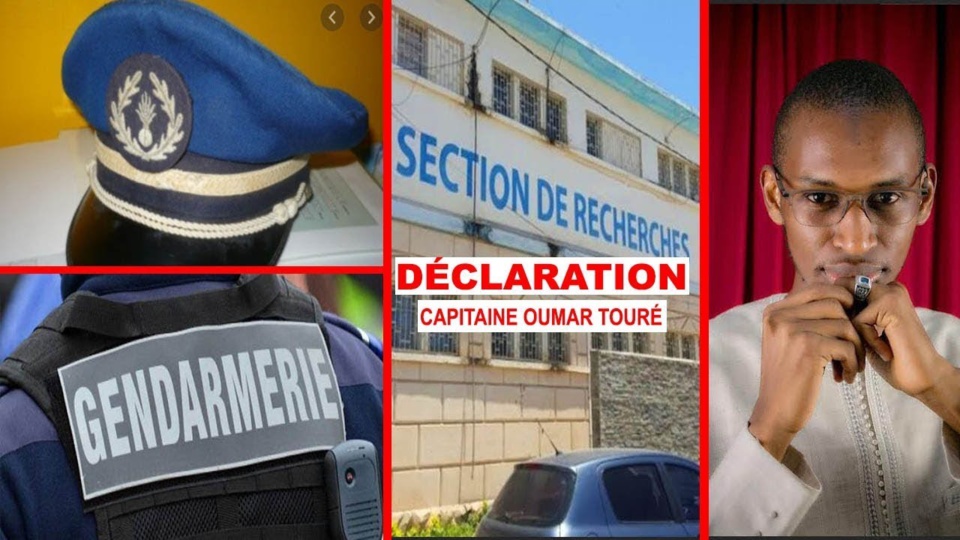 Soupçonné d’avoir fait fuité le PV de l’affaire Adji Sarr-Ousmane Sonko  Le Capitaine Oumar Touré, qui a mené l’enquête démissionne et rallie le rang des manifestants