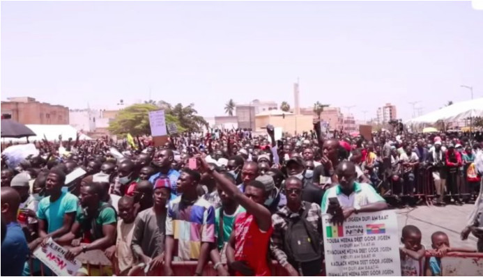 RASSEMBLEMENT CONTRE LE DEROULEMENT DE L’AGENDA LGBT AU SENEGAL : La fatwa de «And Samm Jikko Yi» contre le gouvernement