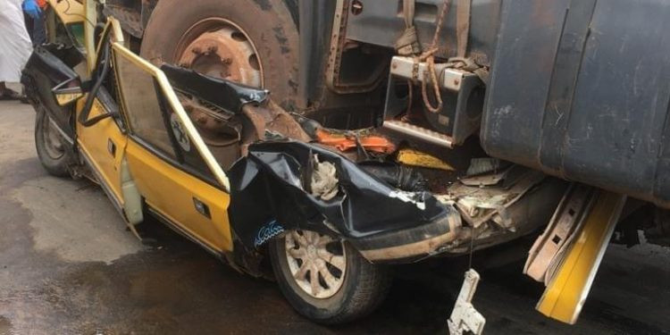 Grave accident à kaolack causé par un camion malien: grosse frayeur sur l'axe Dakar-Bamako