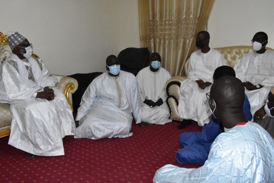 Touba : Antoine Diome, Serigne Mbaye Thiam et Dame Diop rassurent