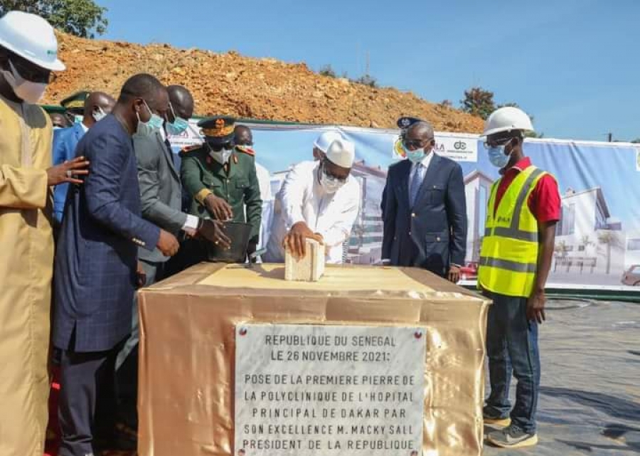 LANCEMENT DES TRAVAUX DE LA POLYCLINIQUE DE L’HOPITAL PRINCIPAL: Une infrastructure R+9, 100 chambres, 33 spécialités pour 60 milliards francs Cfa