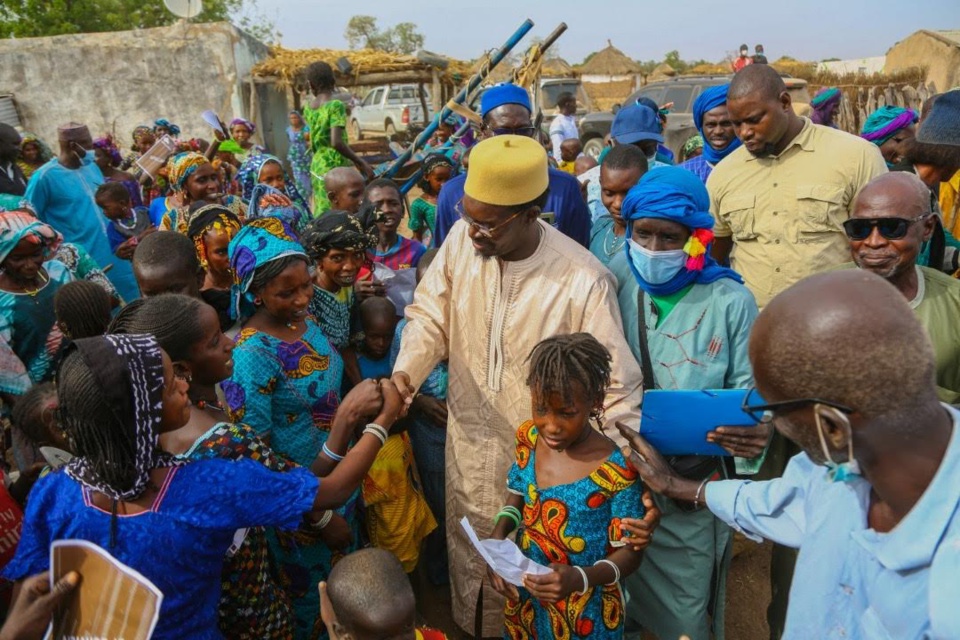 Mamadou Kassé commence à dérouler