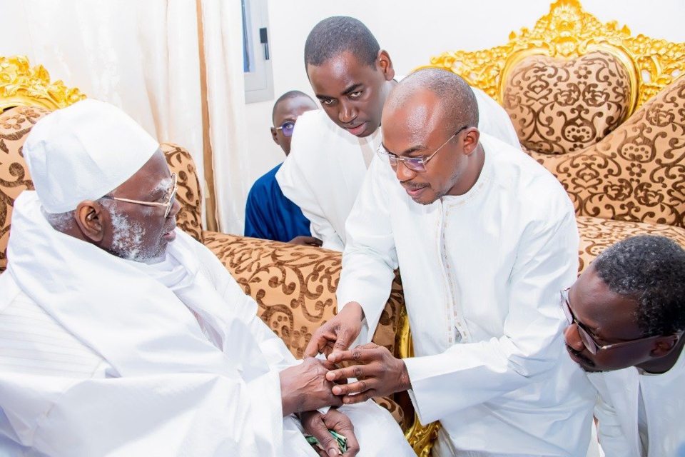 Serigne Mountakha a reçu les chargés de mission de Macky