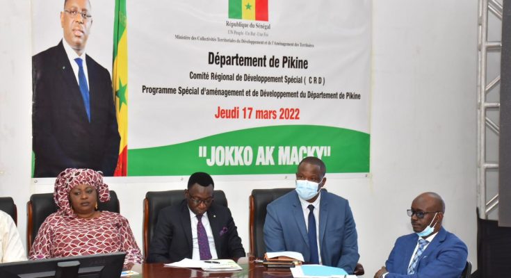 CRD DU PLAN SPÉCIAL D'AMÉNAGEMENT ET DE DEVELOPPEMENT A PIKINE: Abdoulaye Thimbo qualifie Pikine de ville qui n’existe que de nom et fixe les priorités