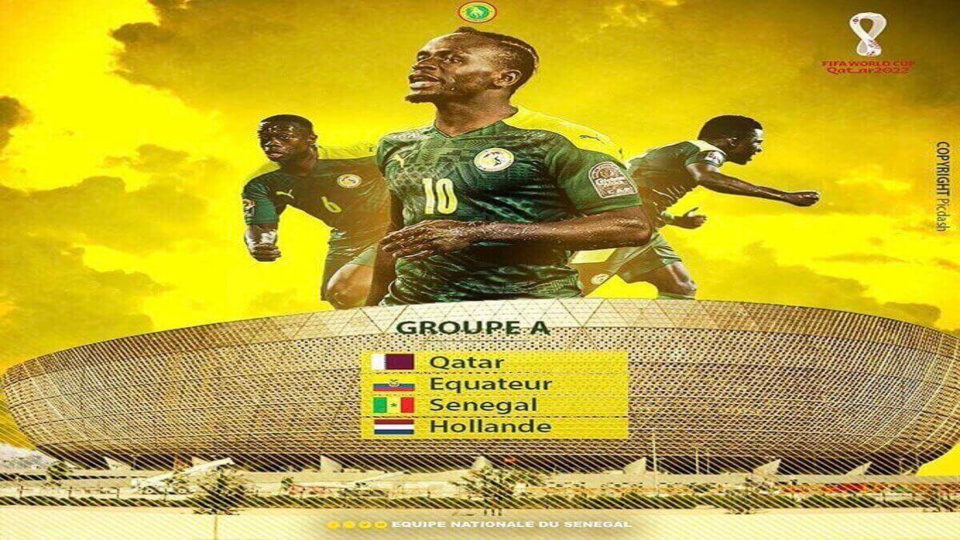 Officiel : le Sénégal jouera le match d'ouverture contre la Hollande le 21 novembre à 11h.