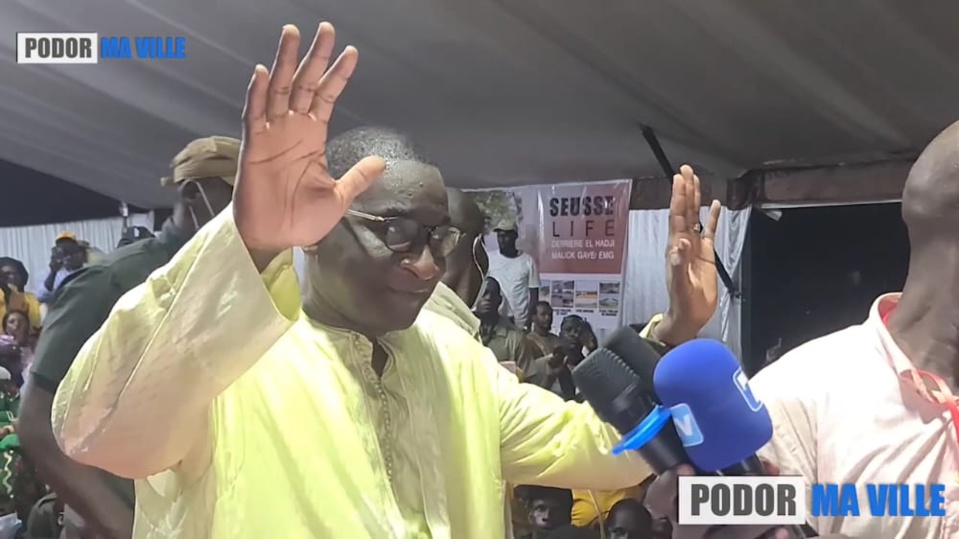 MEETING DE NDIAYENE PENDAO: Racine Sy magnifie l'unité d'action entre Abdoulaye Daouda Diallo et Cheikh Oumar Anne