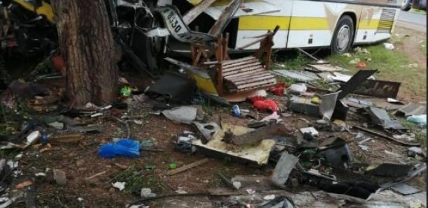 4 morts dans un accident de bus entre Koungheul et Kaffrine