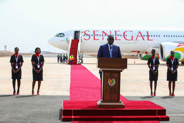 Macky Sall avertit Air Sénégal sur les éventuels flops lors la Coupe du monde