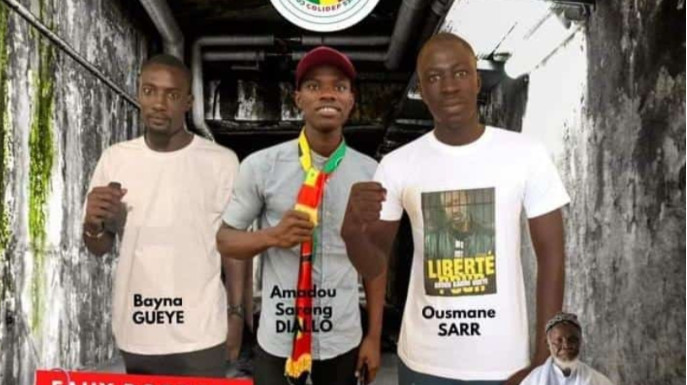 Ousmane Sarr, Beyna Guèye et Sarang Diallo prennent 2 mois ferme