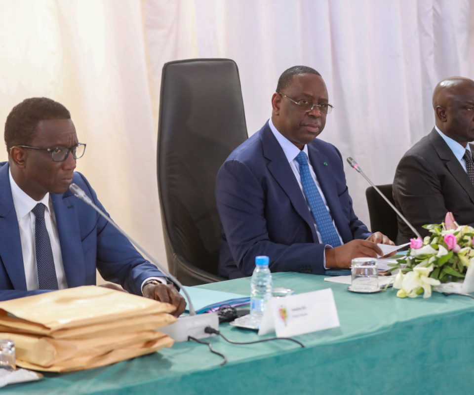 CONSEIL PRESIDENTIEL DECENTRALISE SUR LE DEVELOPPEMENT DE THIES: Macky Sall annonce 1500 milliards pour développer la région de Thiès