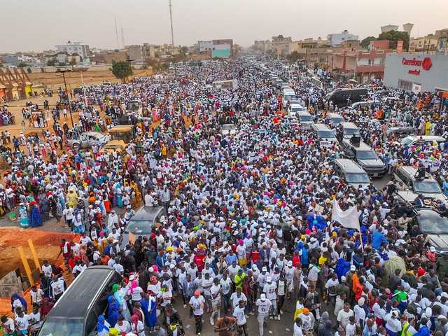 Tournée économique à Thiès: La liesse populaire à la cité du rail pour accueillir le président Macky Sall