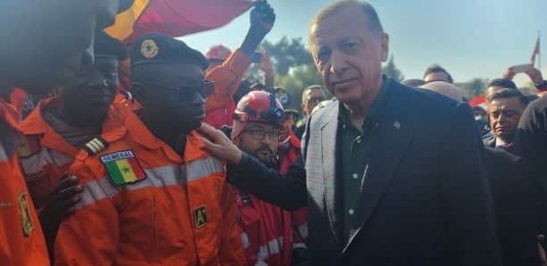 Turquie : Erdogan témoigne sa reconnaissance aux pompiers sénégalais