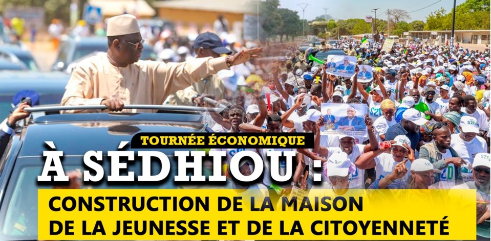 LANCEMENT DES TRAVAUX A GOUDOMP :Macky Sall au cœur d’une marée humaine à Goudomp pour lancer les travaux de construction de la rive gauche du Pakao