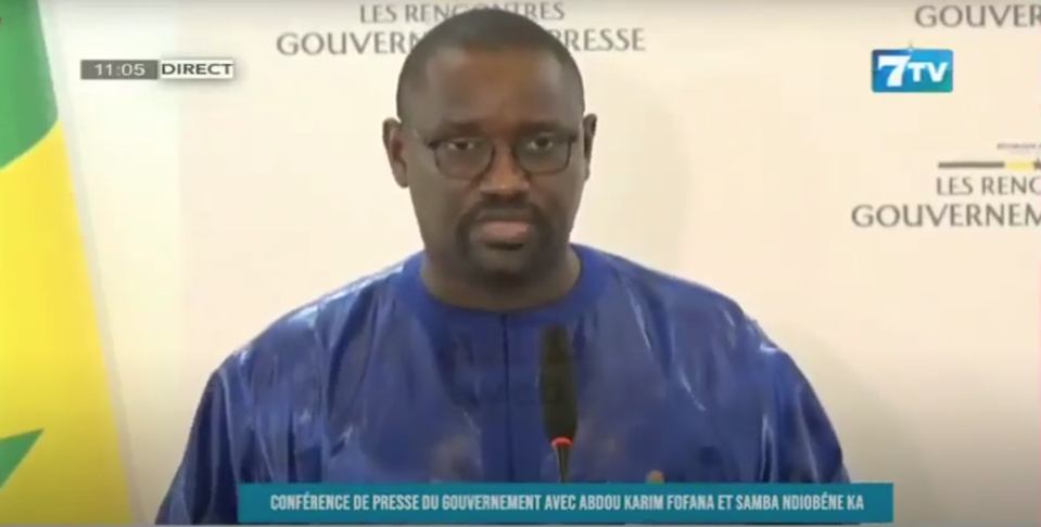 CONFERENCE DE PRESSE DU GOUVERNEMENT SUR LES PREPARATIFS DE LA TABASKI : Samba Ndiobène Ka explique le ralentissement de l’approvisionnement de la capitale en moutons par les violences notées en début de mois