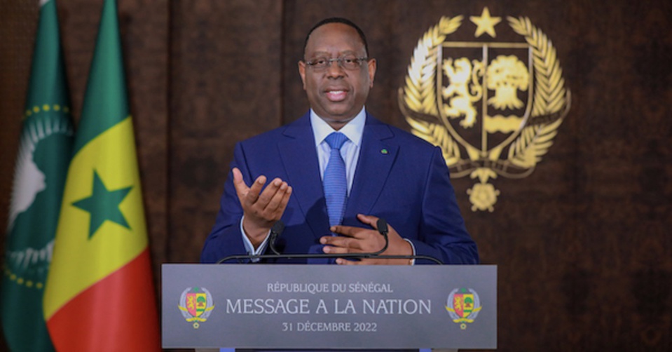 LE PRÉSIDENT MACKY SALL LORS DE SON MESSAGE À LA NATION D’HIER : «Ma décision, longuement et murement réfléchie, est de ne pas être candidat à la prochaine présidentielle du 25 février 2024»