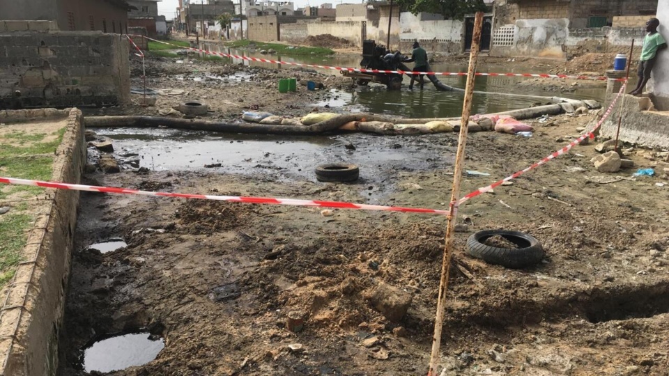 DÉFAUT DE RÉSEAU D’ASSAINISSEMENT A THIAROYE/MER : Cette grosse balafre de la commune qui plombe son développement