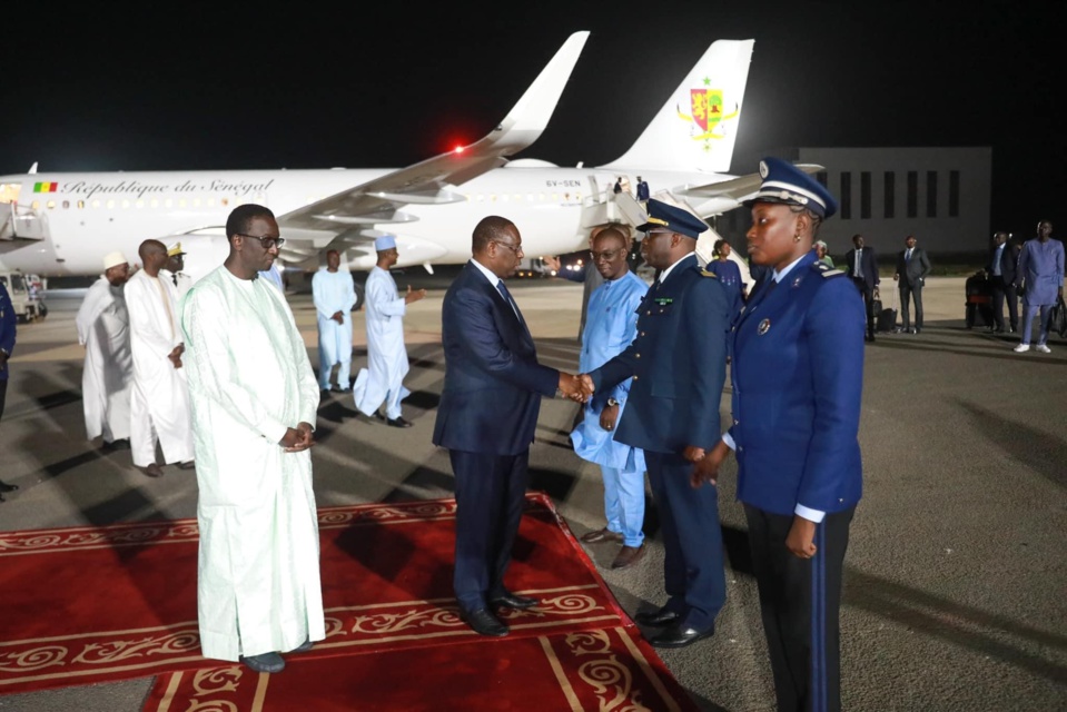 Macky Sall de retour hier