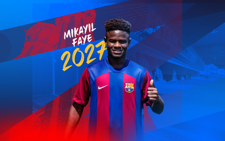 FC BARCELONE, SÉNÉGAL Mikayil Faye, la nouvelle pépite montante de la Masia