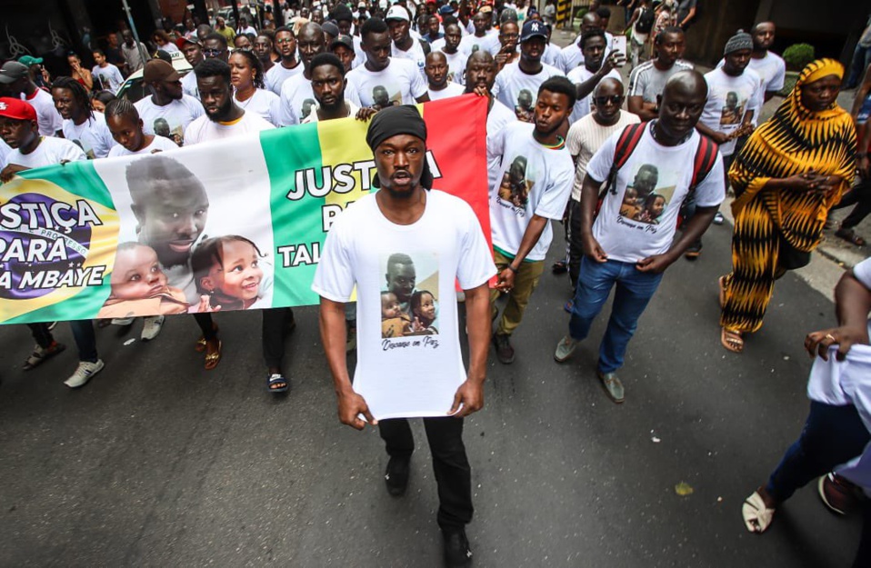 MORT TRAGIQUE DE TALLA MBAYE A SAO PAULO : La police au banc des accusés, les Sénégalais dans la rue pour réclamer justice