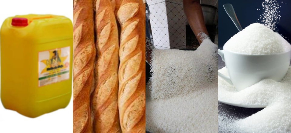 CONSEIL NATIONAL DE LA CONSOMMATION SUR LA BAISSE DES PRODUITS DE PREMIERE NECESSITE : La baguette de pain à 150 francs, le litre d’huile à 1000 francs, le kg de sucre à 600 francs, des Fds et des volontaires pour veiller au grain