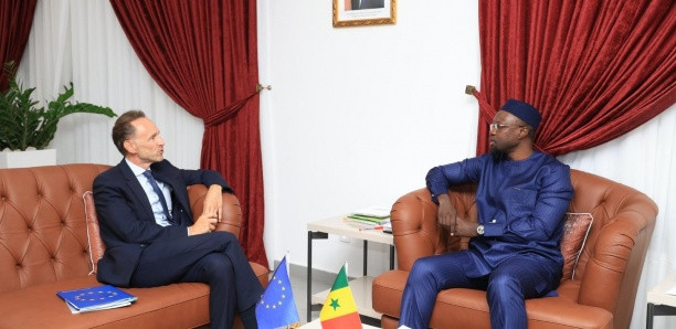 Diplomatie : Rencontre entre Ousmane Sonko et Jean Marc Pisani, ambassadeur UE