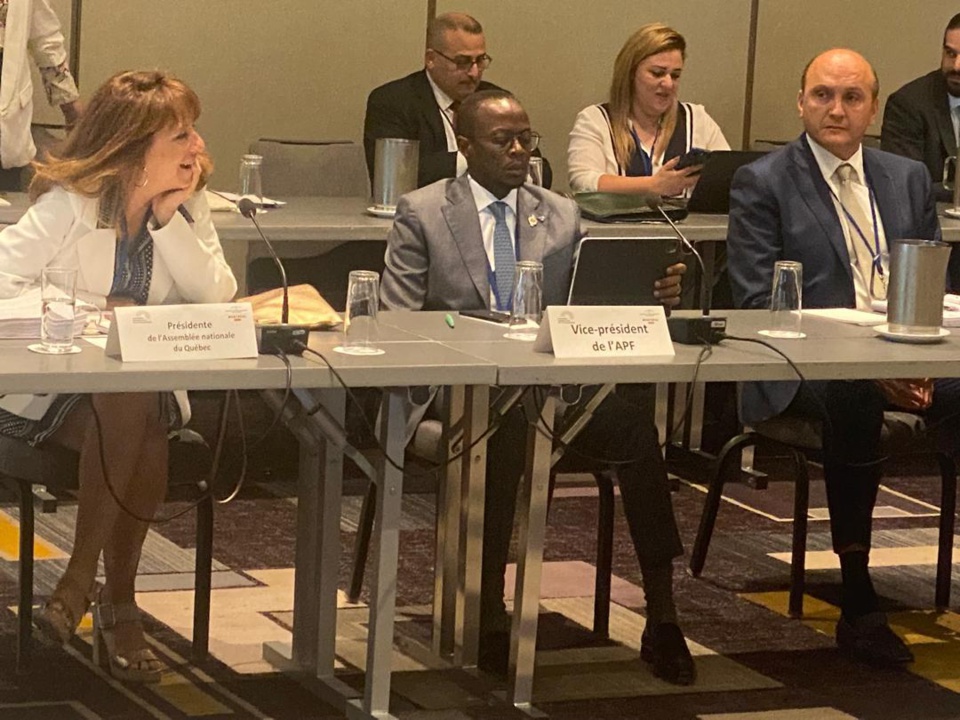 49eme session de l’Assembée Parlementaire de la Francophonie à montréal au canada: Abdou Mbow vice président APF a conduit la délégation sénégalaise composée des députés... 