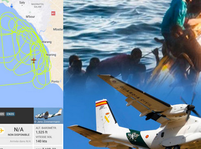 Mbour : Chavirement d'une pirogue/ Les recherches en cours, un avion de la Guardia civil espagnol survole la Petite-côte