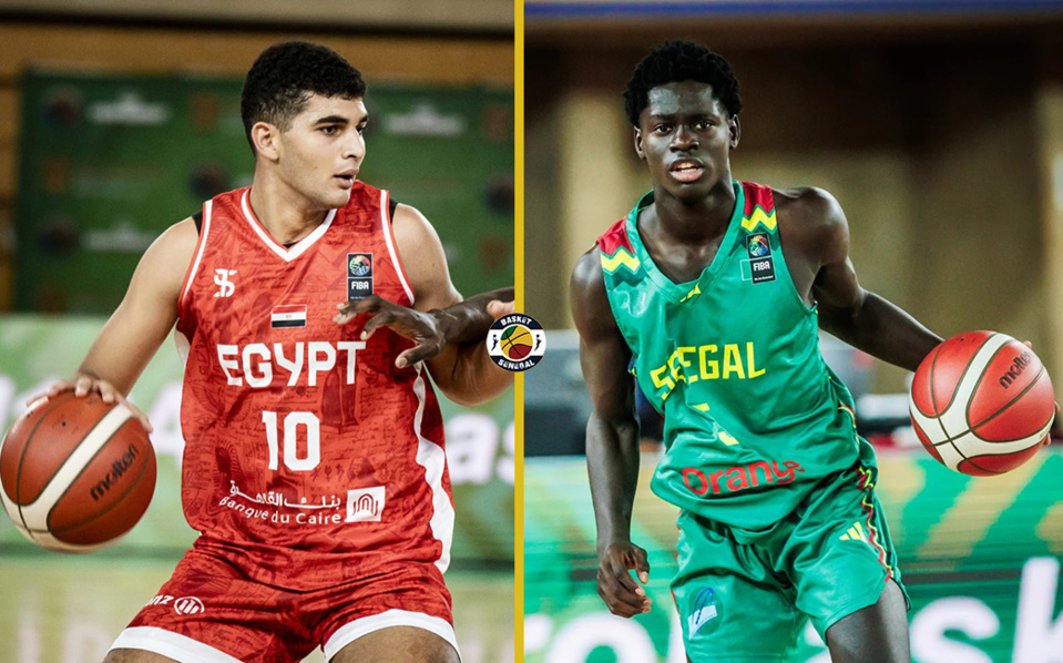 Afrobasket U18 :  Ce sera l’Egypte, l’adversaire du Sénégal en quart