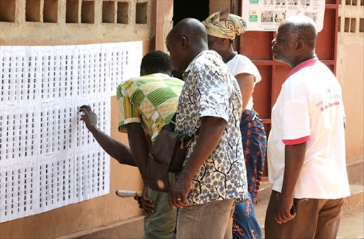 La liste des électeurs par bureau de vote remise aujourd'hui aux mandataires