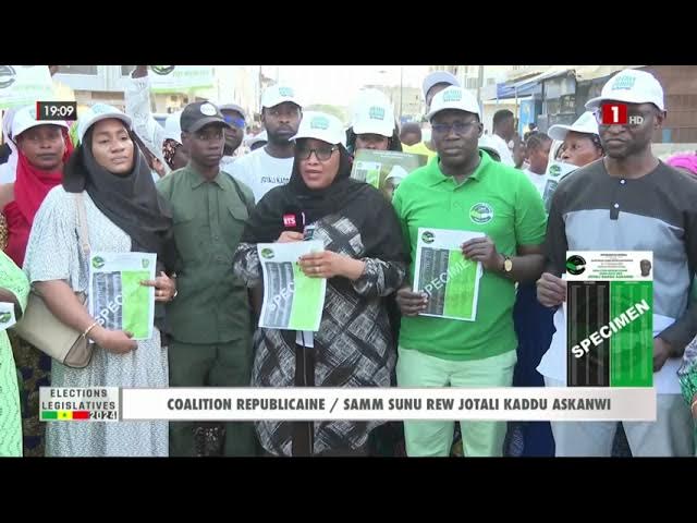 CAMPAGNE ÉLECTORALE : La coalition Samm Sunu Rew/Jotali Kaddu Askan Wi étale son engagement profond pour le Sénégal et invite les Sénégalais à soutenir sa liste