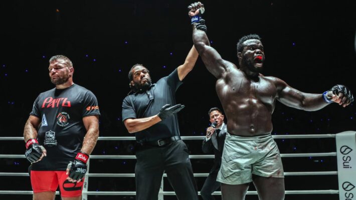 MMA : VICTORIEUX FACE A ANATOLY MALYKHIN : Omar Kane alias Reug-Reug devient Champion du monde des poids lourds ONE Championship