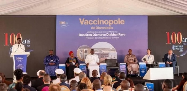 Centenaire de l'Institut Pasteur: Bassirou Diomaye Faye inaugure le Vaccinopôle de Diamniadio