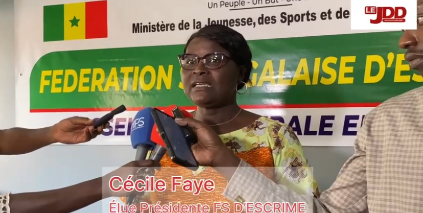 Escrime : Cécile Faye, élue présidente de la Fédération sénégalaise d’escrime