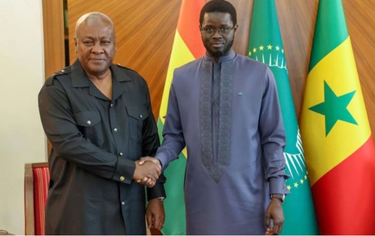 Bassirou Diomaye Faye reçoit son homologue John Dramani Mahama: consolider la paix et la stabilité au Sahel et au sein de la CEDEAO au cœur des échanges