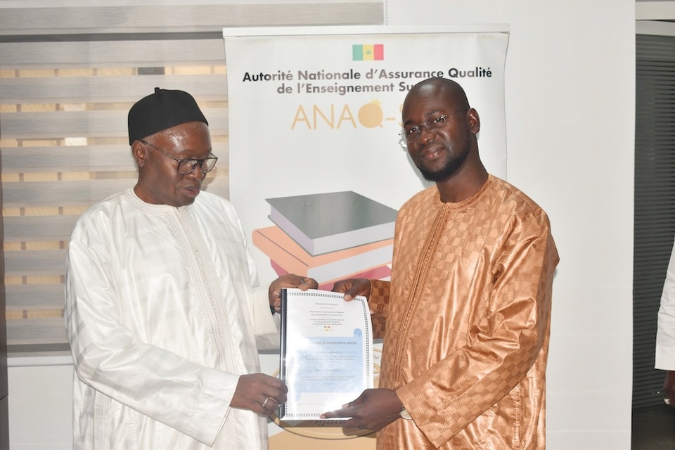 PASSATION DE SERVICE À L’ANAQ-SUP : Massamba Diouf s’engage à promouvoir l’excellence académique, la recherche et l’innovation