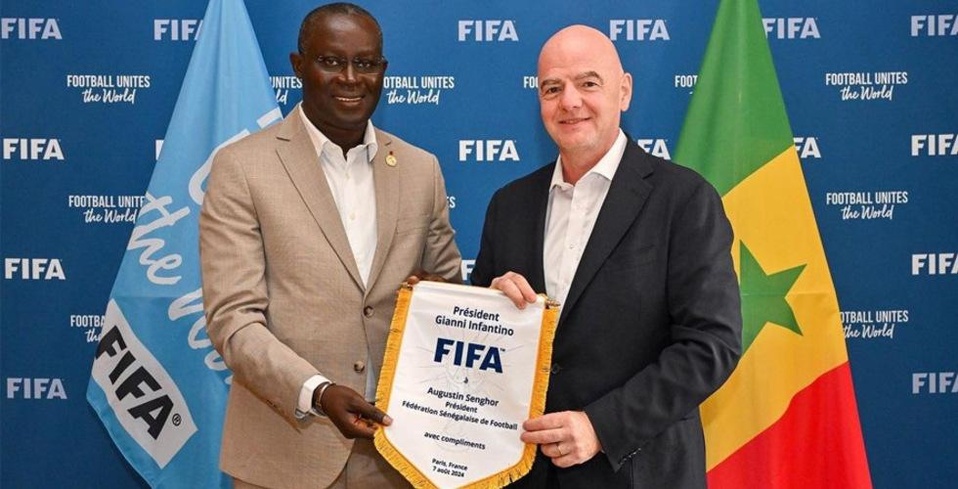 PREMIER VICE-PRESIDENT DE LA CAF ET PRESIDENT DE LA FSF : Augustin Senghor officiellement candidat au Conseil de la Fifa